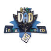 Picture of POP UP CARD BEST DAD HAPPY FATHERS DAY